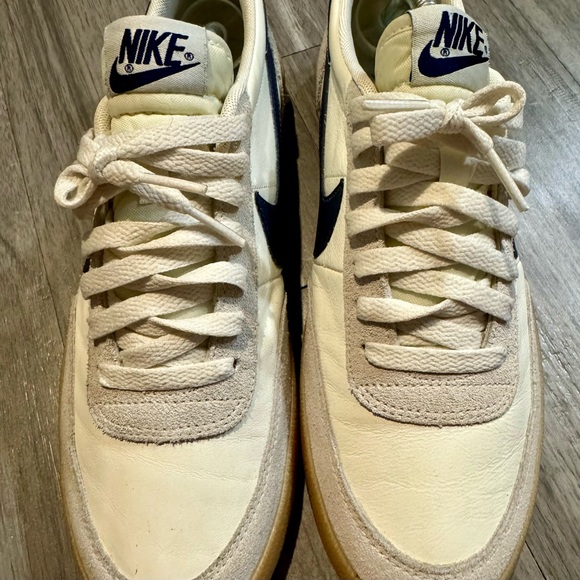 Classic White and Navy Nike Kill Shot 2. Sz 9 - Picture 4 of 7